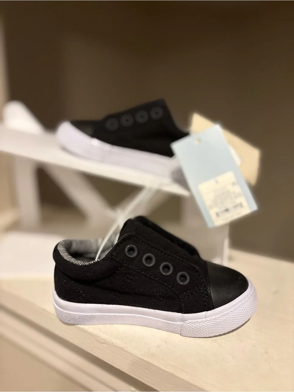 Toddler Dwayne Slip-on Sneakers - Cat & Jack Casual Slip-On Shoes Sz 5C NEW